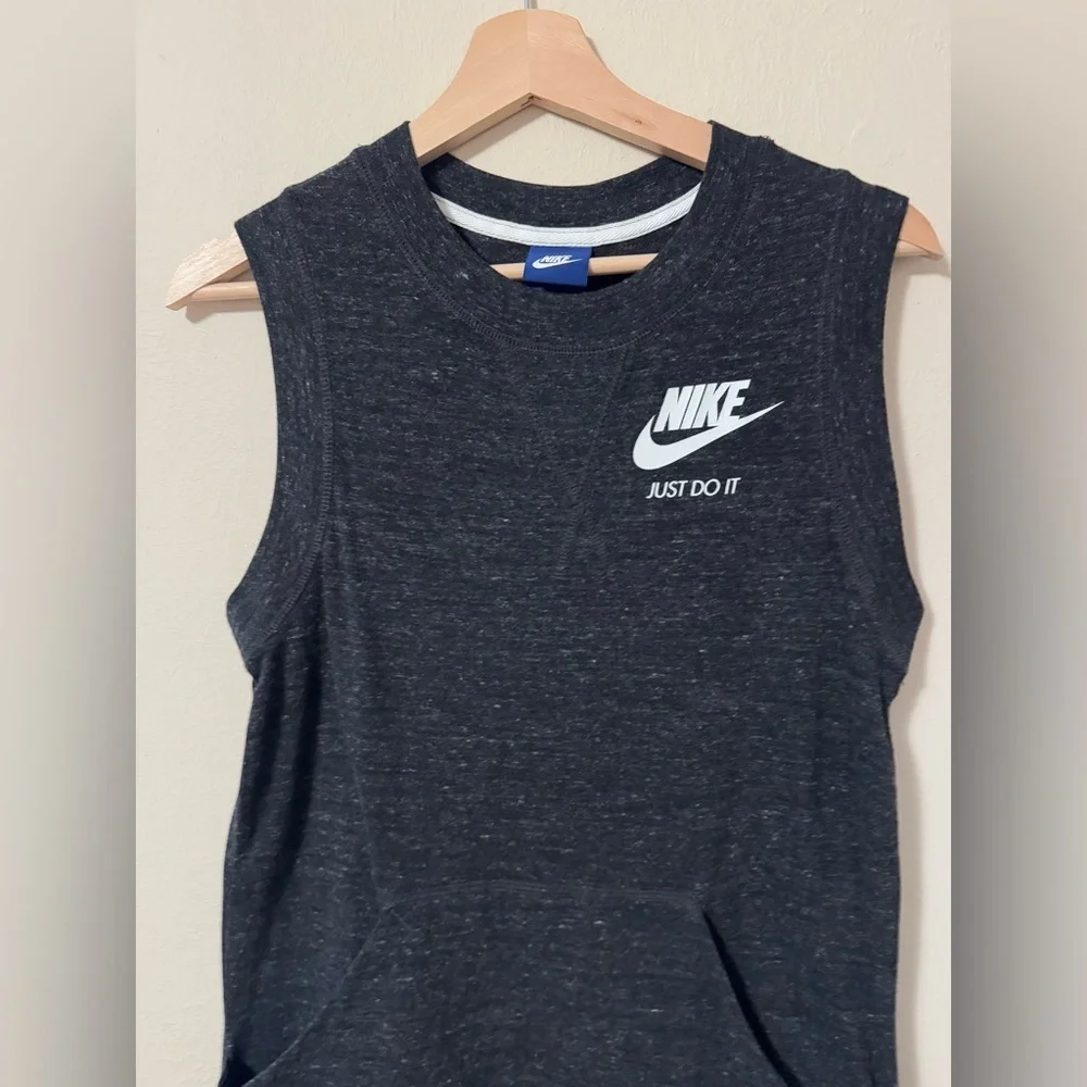 Nike gray tank dress Size Small